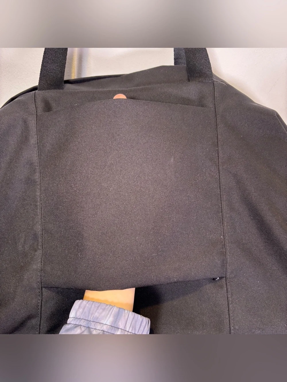 Everlane Black Duffel Bag